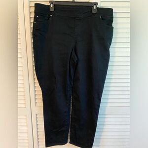 Kim Rogers Black Straight Leg Jean